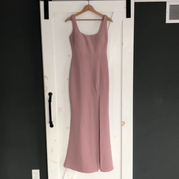 BHLDN x Anthropologie dress blush rose pink - Picture 3 of 16